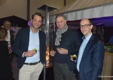 Jurian Simons (Albert Heijn), Bart Blokhuis (Participatiefonds Duurzame Economie Noord-Holland) and Dwayne van der Klugt (KplusV Organisatieadvies)