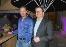 Menno Bes (Bedrijfscontactfunctionaris Gemeente Schagen) and Wim Sijtsma (Rabobank Alkmaar)