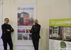 Gian Paolo Menarello and Mattia Battistello with Idromeccanica Lucchini, a vertical farm pioneer company
