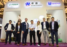 The teams of Visser, Logitec Plus, Nonsheng and Vivi. After 3 years of building, the just finished a large project at Ball Horticultural China. More on this later in FloralDaily.