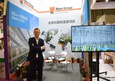 Also BOM Group has a booth at their Chinese partner Abida. Currently, they are working on a project in the North of China. More on this later in FloralDaily. In the picture: John Meijer.