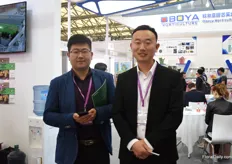 Lawrence and Gary Zhou of Oboya Horticulture.