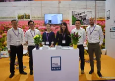 The team of Priva. They are on the Chinese market for a quite some time. "We were the first irrigation and climate control supplier in China and we opened up a market for the Dutch suppliers. We are mainly in dealing with the high tech projects."