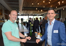Peter Prins (Floricultura) & Dennis Arnts (Grodan) 