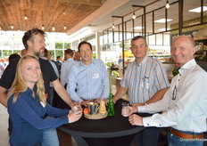 Wendy Meijer, Marin van Campen (Certhon), Marc Vijverberg (AAB), Rob Zwaard (UVAR) & René van der Stam (Dutch Greenhouses) 