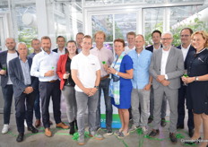 Participants of the All Climate Greenhouse: Demokwekerij Westland, Bom Groep, Ridder, Priva, Hoogendoorn Growth Management, Hortilux Schréder, AAB NL en Stolze. 