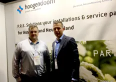 Adam Pokorzynski from P.R.E Solutions and Bert-jan Nolden from Hoogendoorn.