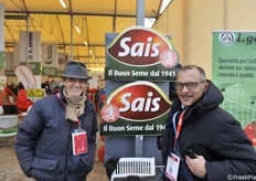 Piero Bustaffa and Fabrizio Abbondanza of Sais