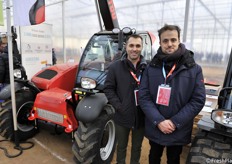 Giacomo Borghi and Alessandro Gualtieri of Manitou