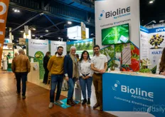 The team with Bioline launched several new products on the show - stay tuned for more! In the photo Sebastian Rousselle, Lisa Brancaccio, Marie Claude Bonicel and Guillaume Andrevon