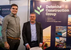 Jan Akkermans and Philippe Lerosty with Deforche Construction Group