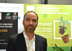 Yann Billon from Fertil presents this year "Les Sans Culotte®," a zero-waste plant, rewarded with the Sival Innovation Bronze 2024.