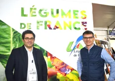 Bruno Vila and Cyril Pogu, the two new co-presidents of the syndicate Légumes de France.