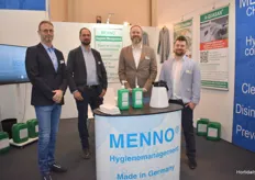 Jan Nevermann, Torsten Scherwalt, Christian Eidam and Florin Pfefferman from Menno Chemie