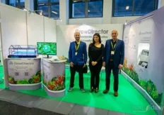 Noam Dekel and Dima Chernobilsky from GrowDirector are present at Fruit Logistica for the first time. Their AI solution is being implemented in various vegetable and cannabis greenhouses, and they are ready to expand.