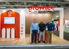 Robin Dirks, Brian Zimmermann, and Freddy Sarkis from Growtec.