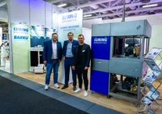 Lubing Greentec: Christian Frohling, Timo Grotschel, and Alexander Eugen. They recently talked more about their system for cooling greenhouses:   https://www.hortidaily.com/article/9598779/you-can-feel-the-cooling-effect-immediately/   