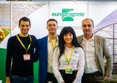 Marcello Galati, Diego Vezzani, Samantha Morselli from Europrogress, visited by Stefano Vertuani with Scarabelli.