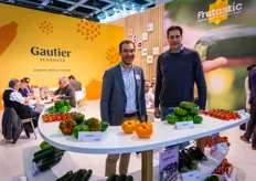 Gautier Seeds' Eric Barneron in the photo with Gert van Straalen from The Flavour Farm.