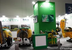 Caffini's booth, technologies for spraying applications.