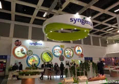 Syngenta's booth, unchanged from the previous year.