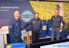 Jacco van der Zalm, Wilfred Vijverberg, Han-Willem Mooij from CH2o. They are versatile: water, politics, and aeration