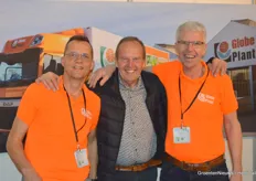 Johan Grootscholten, Johan de Hoog, and Henk van Dam from GlobePlant