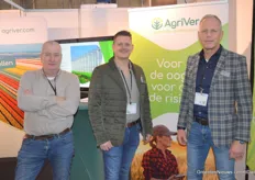 Piet van Aalst, Albert Elzinga, and Wim Verhaar from Agriver. Welcome back, Wim