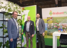 Tiny van den Berk, Paul Jochems, and Leon Ammerlaan at Plantenkwekerij Brabant Plant. Thanks to the return of a large part of the illuminated crops this winter, the plant growers' puzzle was easier to solve this season than last winter.
