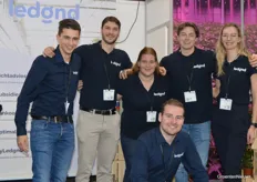 Team photo at Ledgnd, promoting MyLedgnd, a platform where growers can compare sensors 'like on Coolblue.'