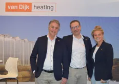 Joek van der Zeeuw, Ton van Dijk, and Nieka van der Zeeuw from Van Dijk Heating. Nieka is now the operations manager at the company from Bunnik, where she started doing chores from a young age.