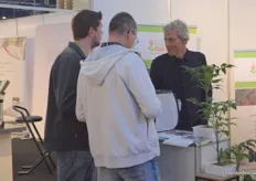 The Control in Food & Flowers Foundation is normally located in the building at Normec in Delfgauw, but last week they were also at HortiContact.