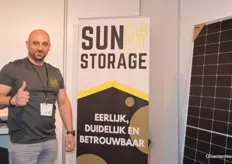 SunStorage provides custom-made energy solutions that allow companies to go off-grid, explained Ahmet Usluer at the start of the last day of the fair.