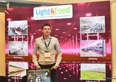 Niels Jacobs from Light 4 Food, indoor growing systems.