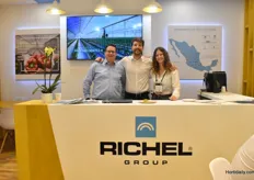 Damien Charlier, Baptiste Collet and Ariane Debarge from the Richel Group.