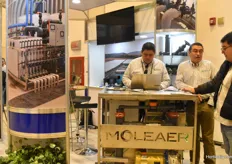 Moleaer booth.