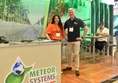Rocio Rubin and Marc Staring from Meteor Systems.