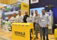 Enrique Baranda, Max Castro, Jose Mora, Julien Boijmans, Kevin van Berlo and Carlos Ramirez from Kekkila BVB.