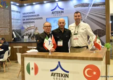 Diego Rejon, Victor Rejon Solana and Muhammed Gunes from the Aytekin Group, who also have their branch in Mexico.