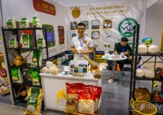 Tom Nguyen with the Vietnam Coconut Product, supplying fresh coconuts and related products