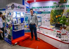 Daniel Heath with Apogee Instruments. They have been working with Trung Hai Science dor some years and their sensors are sold throughout Vietnam.