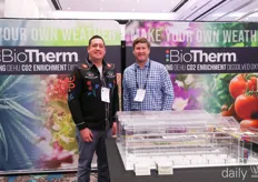 Dante Fernandez and Tripp Williamson with BioTherm 