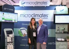 Neda Vaseghi with Microclimates and Eric Stein with the Centre of Indoor Excellence joined a photo together