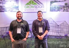 Donald Gartland (New Growing System), Trevor Klock and Sal Sapia with GrowSpan