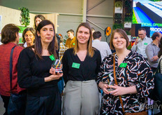 Kathy Van de Gaer, Yannah Cornelis, and Lise Verachtert, Biobest