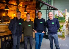 Nick Nagels, Bart Elseviers, Biobest, with Kevin and Guy Pittoors from Primato