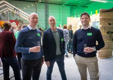 Jared Willems, Guido Peeters, and Matthias Marien from Biobest