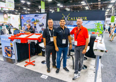 Mauricio Manotas, Anthony Youssef, Ryan Rochon with Excalibur Plastics