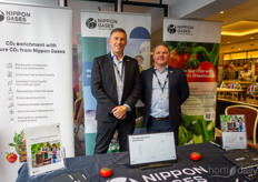 Mark Dziuba and Kenny Graham, Nippon Gases, talked about CO2 enrichment