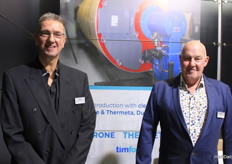 Egbert de Gelder and Nico van Scheppingen with Thermeta